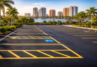 Emergency Guide to parking lot striping Fort Myers