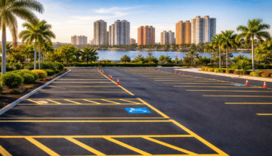 Emergency Guide to parking lot striping Fort Myers