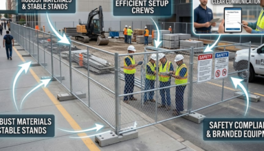 What to Look for in Professional Fence Rental Companies