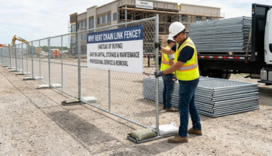 Why Rent Chain Link Fence Instead of Buying