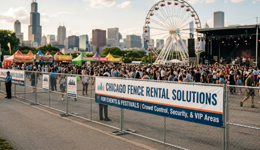 Chicago Fence Rental Solutions For Events and Festivals