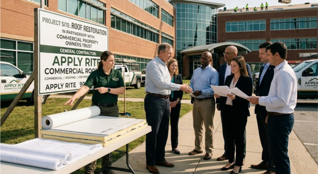 Why Commercial Property Owners Trust Apply Rite Commercial Roofing