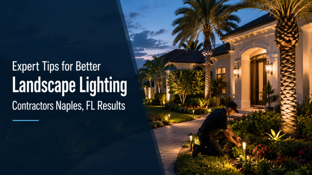 Expert landscape lighting in Naples, FL