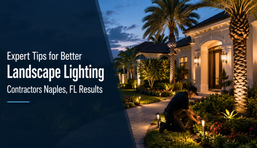 Expert landscape lighting in Naples, FL