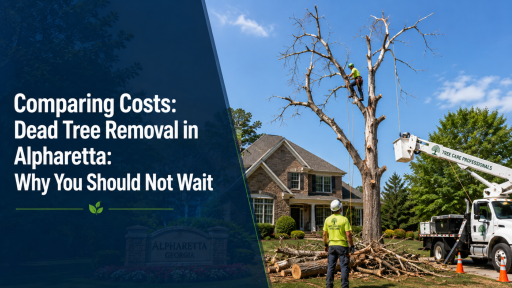 Tree removal services in Alpharetta