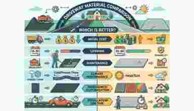 Asphalt vs Concrete Driveway: Which Is Better?