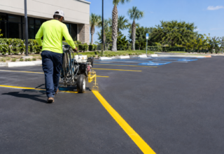 What to Expect for Parking Lot Striping Cost