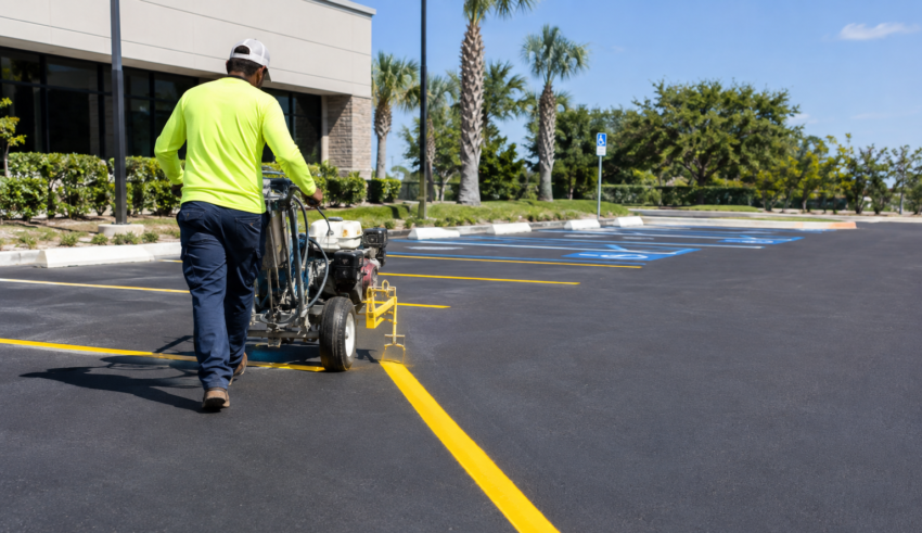 What to Expect for Parking Lot Striping Cost